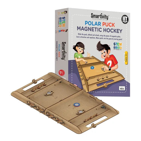 Smartivity Polar Puck Magnetic Hockey | DIY STEM Construction Toy