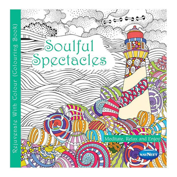 Navneet Adult Colouring Book Soulful Spectacles – Mandala Stress Relief Pages