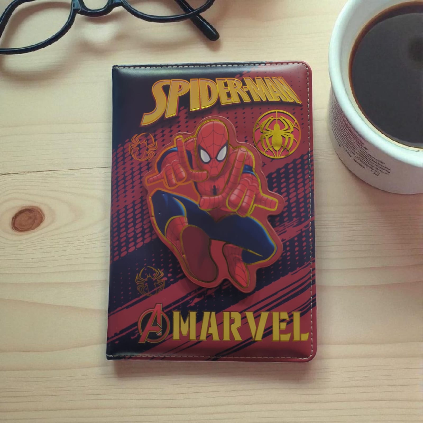 Superhero Spinner Title Diary – Innovative Pages (4 Variants)