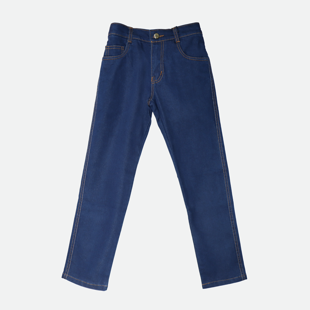 UDGAM School Blue Denim Pant