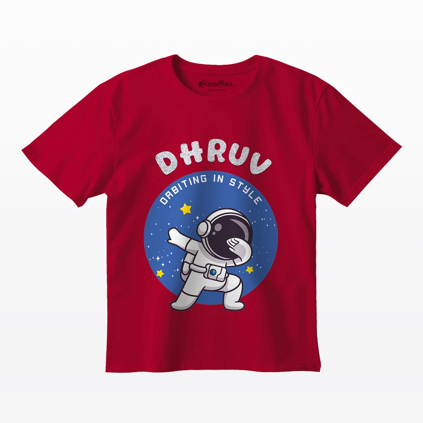 Personalised Astronaut  Kids Half Sleeve  T-Shirt