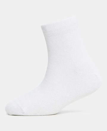 Satellite School For Children White Lycra Socks