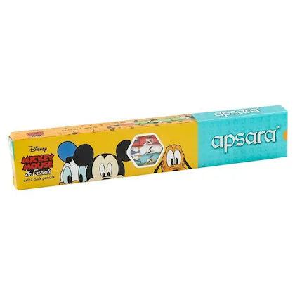 Apsara Disney Mickey Mouse Exrta Dark Pencil - (Pack of 2)