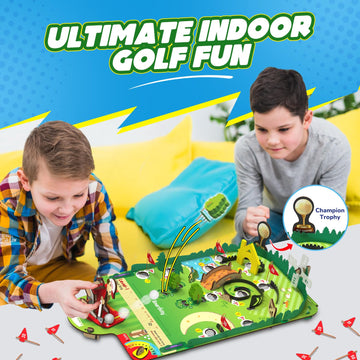 Smartivity Mini Golf Tabletop Game for Kids 6-12 Years Old | DIY Science Toy