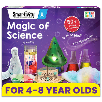 Smartivity Magic Science Kit for Kids Ages 4-8 Years | 50+ Experiments