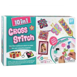 10 in 1 Cross Stitch - DIY Kit