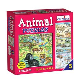 Animal Puzzle Part - 5 (25,30,35,40 Pcs)