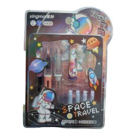 Glaxy Explore Space Themed Ink Pen Set of 2